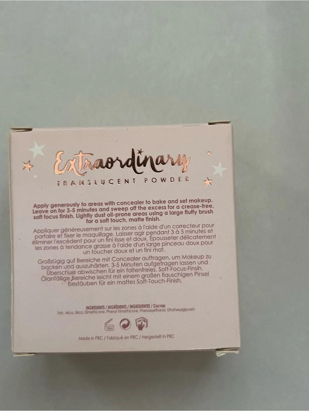 Ciaté London Extraordinary Translucent Setting Powder NWT